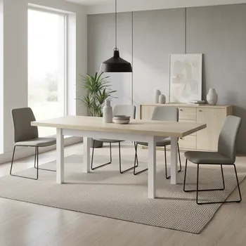 Jídelní stůl Signal Jídelní stůl PRESTO | dub cremona torro / kašmír