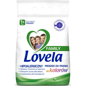 Prací prášek Lovela Family Hypoalergenní prací prášek na barevné prádlo 2,1 kg (28 praní)