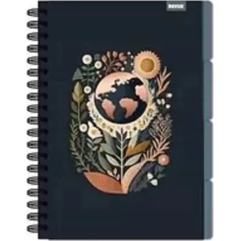 Kroužkový Blok B5 Beniamin, 96 listů, měkká vazba