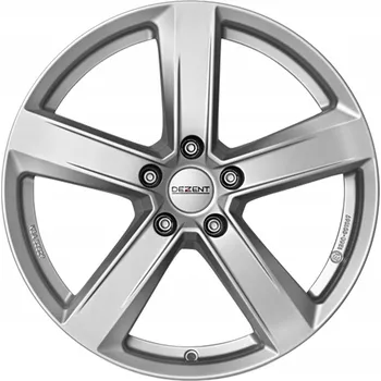 Alu kolo Hliníkový disk Dezent TU silver 7.5" x 18" 5x112 ET 42