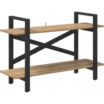 Knihovna VidaXL Police na knihy Dub řemeslný 100 x 33,5 x 64 cm