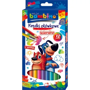 Pastelka PASTELKY OMYVATELNÉ BAMBINO 12 BAREV