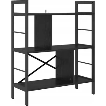 Knihovna Police na knihy Černý Dub 75 x 30 x 91 cm