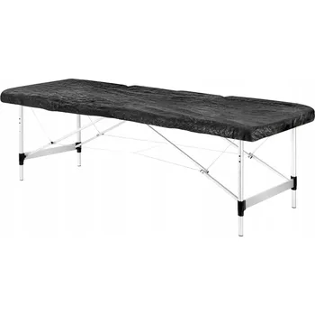 Prostěradlo Prostěradlo černé fóliové na jedno použití s gumičkou