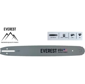 Pilová lišta Husqvarna VODÍCÍ LIŠTA 18" 3/8 1,5mm 68ogn. EVEREST