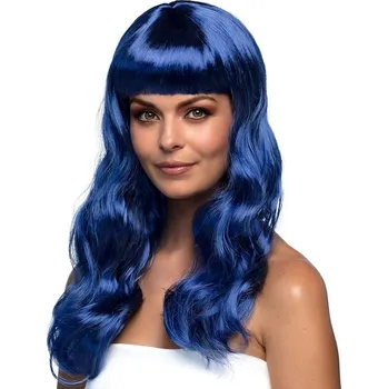 Karnevalová paruka Boland Chique Paruka Syntetické dlouhé rovné vlasy s ofinou Účes EM Světový pohár Doplňky Kostýmní