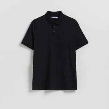 Reserved - Polo regular - černý - 002HM-99X - 002HM-99X-XXL
