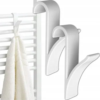 Věšák Háček bez vrtání Modeus bílý