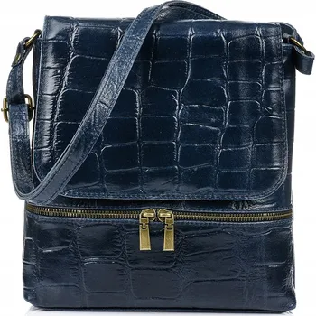 Kabelka Vera Pelle kabelka, kožená kabelka přes rameno, pravá kůže, vícebarevná