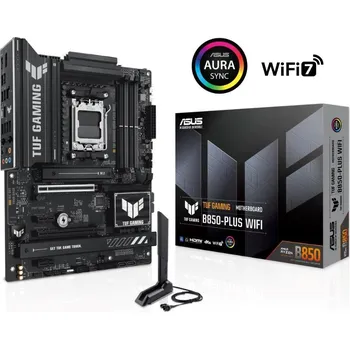Základní deska ASUS MB Sc AM5 TUF GAMING B850-PLUS WIFI, AMD B850, 4xDDR5, 1xDP, 1xHDMI, WiFi, ATX