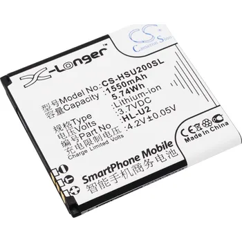Baterie pro mobilní telefon Baterie Cameron Sino CS-HSU200SL, Li-Ion, 1550