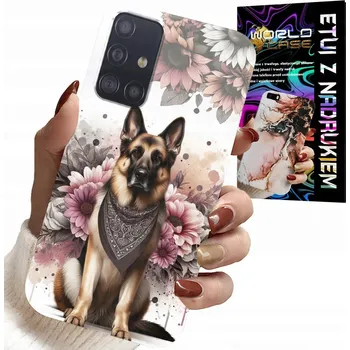 Pouzdro na mobilní telefon POUZDRO pro Samsung Galaxy A71 - Německý ovčák, plemeno psa, motiv pes