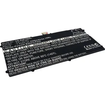 Náhradní díl pro tablet Baterie Cameron Sino CS-AUF700SL, Li-Polymer, 3350