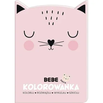 omalovánky Omalovánka s nálepkami Interdruk Kocia bebe A4, vícebarevná