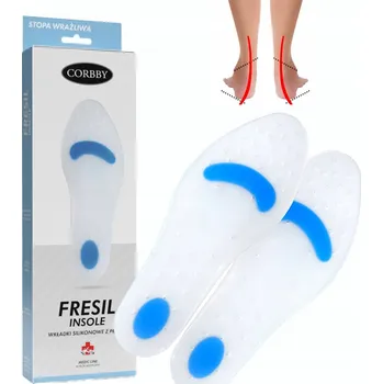 Pracovní obuv Celá vložka do bot Corbby vel. 41-42 bílá