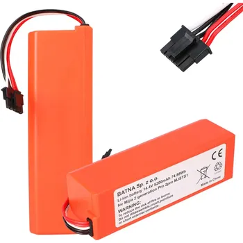 Záložní baterie *Baterie 260MX2,260S-INR-MH1-4S1P,D099-4S2P, XIAOMI MOP P/MOP PRO2 PRO 2PRO MJSTS1 14.4V 5200mAh (Postarejte se o účinnost svého vysavače s novou baterií 14,4 V 5200 mAh. Výměna baterie ve vašem vysavači Xiaomi / Roborock je způsob, jak zvýšit výkon a)