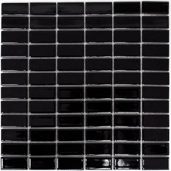 Obklad Keramická mozaika WzorcowniaStudio 29,8 x 29,8 cm černá