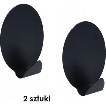 Věšák Háček bez vrtání Bisk černý, šedý