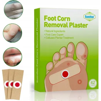 Náplast 42x Náplasti Na Puchýře s kyselinou salicylovou odstraňují mozoly a zrohovatělou kůži