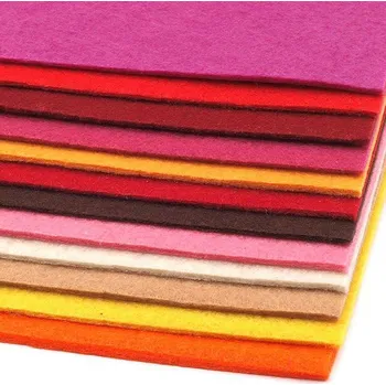 Pro Háčkování Látková dekorativní plsť 20x30 cm mix 3b