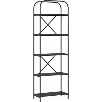 Knihovna Police dřevotříska VidaXL 60 x 30 cm černý dub