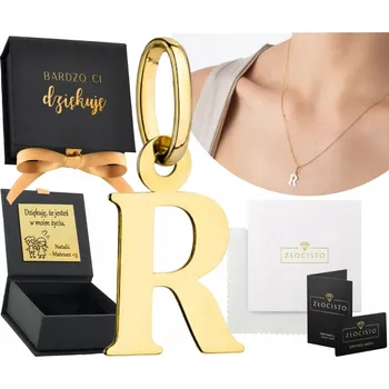 Přívěsek Přívěsek Złocisto zlatý písmeno