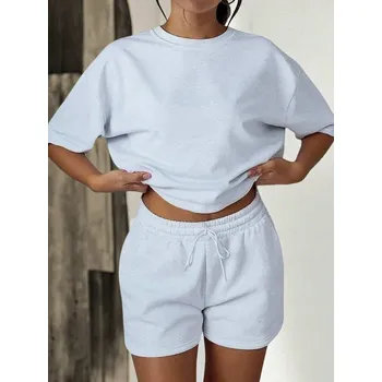 Dámské spodní prádlo Shein dámská souprava šedá běžný střih velikost XS