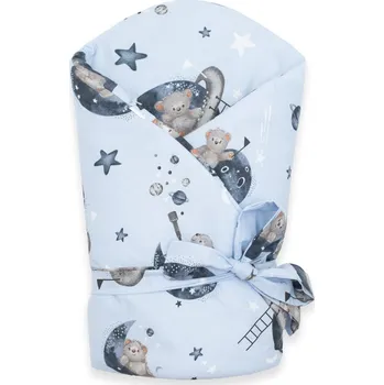 Zavinovačka Dětská zavinovačka New Baby Teddy bear in space 80x80 cm