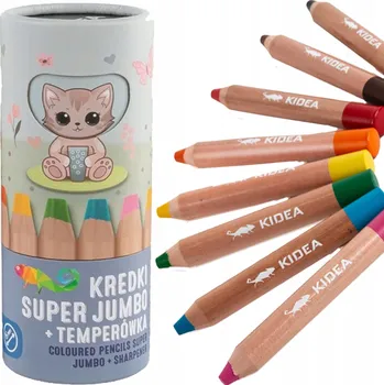 Pastelka Pastelky Kidea 8 ks