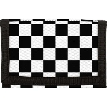 Peněženka Peněženka BackUP Šachovnice, Zip, Kapsička na Karty a Drobné