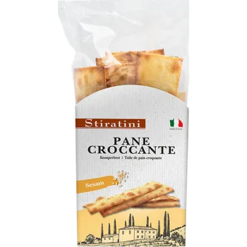 Slaná pochutina Krekry se sezamovými semínky [Stiratini, 140 g]