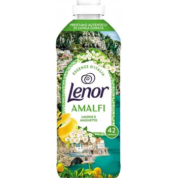 Aviváž LENOR Tekutá aviváž Lenor Amalfi 42 pr 882 ml Limetka & Konvalinka