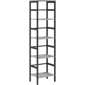 Knihovna Knihovna Šedá Sonoma 40 x 29,5 x 149 cm kompozitní dřevo