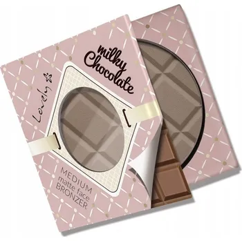 Přípravek na tvář Lisovaný bronzer Lovely Face Bronzer s matným finišem 9 g