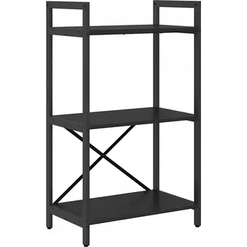 Knihovna Police na knihy Černý Dub 56 x 34 x 96 cm