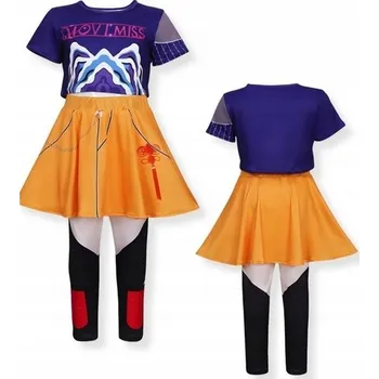 Karnevalový kostým Kostým MIRA Demon Hunters, Lovkyně démonů, KPOP, velikost 120/130