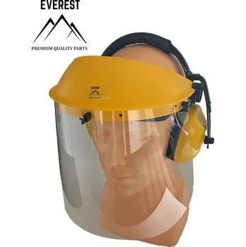 ochranný štít UNIVERZÁLNÍ POLYKARBONÁTOVÝ OCHRANNÝ ŠTÍT S CHRÁNIČI SLUCHU EVEREST