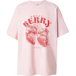 ONLY Tričko ONLKINNA růžová / červená