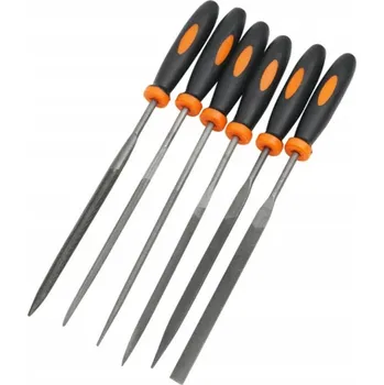 Malé pilníky na kov (6-dílná sada)