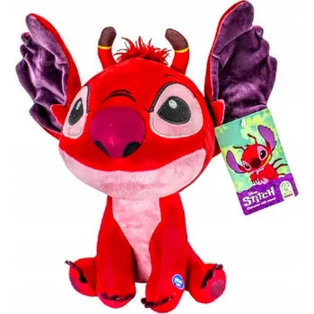 plyšák Plyšák se zvukem Disney Lilo & Stitch Leroy červená 30 cm