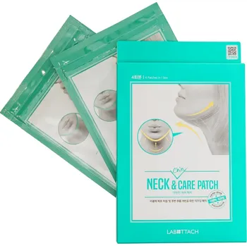 Pleťová maska Náplasti pro péči o krk a bradu – revoluce v péči o pleť