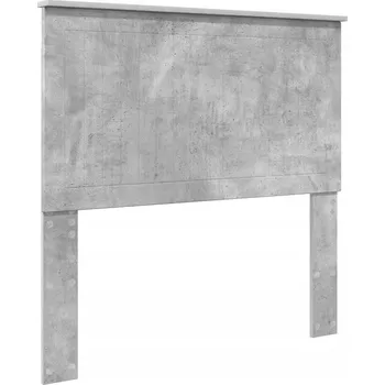 Čelo postele s čelo Betonově šedá 100 cm Kompozitní dřevo