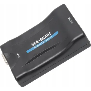 IP kamera KONVERTOR ADAPTÉR OBRAZU ZVUKU VGA NA SCART HD