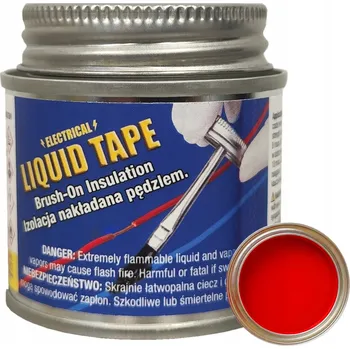 Izolační páska Plasti Dip Tekutá Guma Izolační Páska Liquid Tape Czerwony