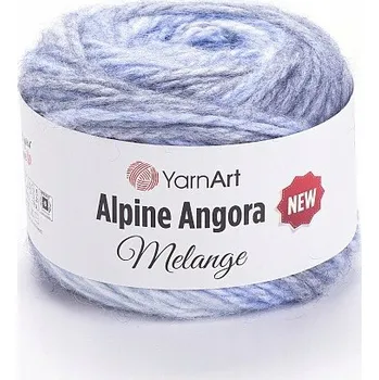 Příze Příze YarnArt Alpine Angora melange 150g 150m, barva 6401