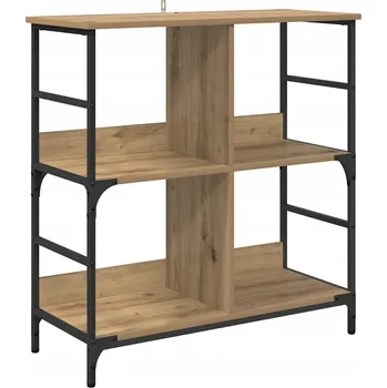 Knihovna Police na knihy dub artisan 78,5 x 33 x 82 cm