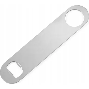 Otvírák BARMANSKÝ OTVÍRÁK NA LAHVE A KORUNKY PIVA, OCELOVÝ, PLOCHÝ HENDI