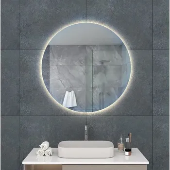 Zrcadlo EBS Dione Kulaté zrcadlo 120cm s podsvícením a odmlžováním