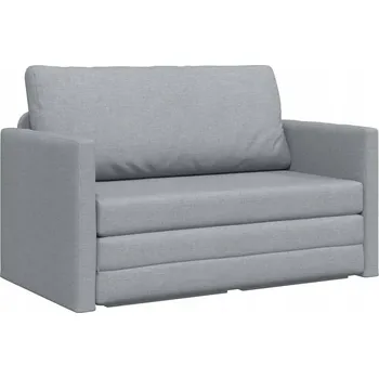 Pohovka Pohovka VidaXL 140 x 80 cm látka šedá