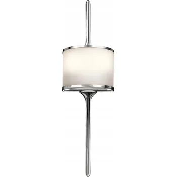 Nástěnné svítidlo Nástěnné svítidlo Elstead bílé, stříbrné s integrovaným LED zdrojem 3,5 W